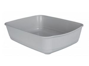 WC kočka bez rámu Classic sv. šedá 46x36x12cm TR