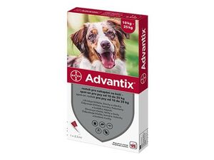 Advantix Spot on pro psy 10-25kg 1x2,5ml