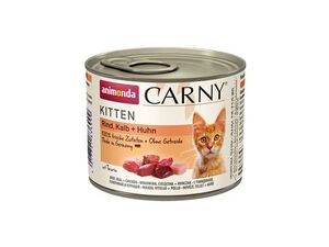 Animonda Carny Kitten drůbeží & telecí konzerva 200g