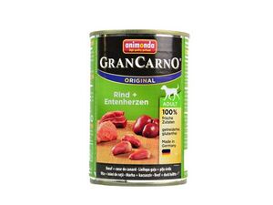 Animonda Gran Carno Adult hovězí & kachní srdce konzerva 400g