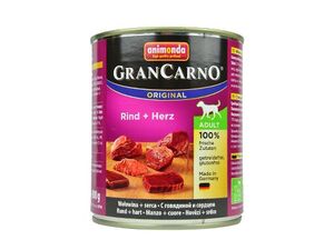 Animonda Gran Carno Adult hovězí & srdce konzerva 800g