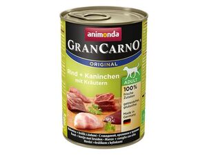 Animonda Gran Carno Adult králík & bylinky konzerva 400g