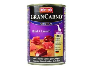 Animonda Gran Carno Senior telecí & jehněčí konzerva 400g