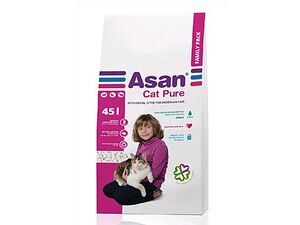 Asan Cat Pure Podestýlka 45l