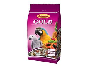 Avicentra velký papoušek Gold 850g