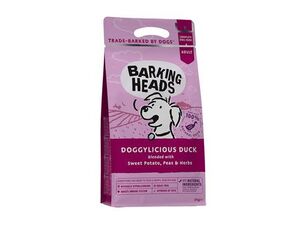 BARKING HEADS Doggylicious Duck 2kg