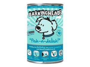 BARKING HEADS Fish n Delish konzerva 400g