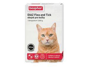 Beaphar obojek antiparazitní kočka Diaz S.O.S. Flea Tick 35cm