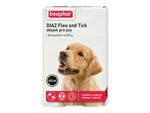 Beaphar obojek antiparazitní pes DIAZ Flea & Tick 65cm