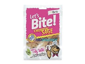 Brit pochoutka Let's Bite Chompin' Sage 150g