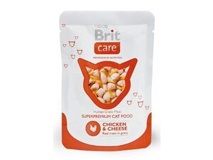 Brit Care Cat kapsa Chicken & Cheese Pouch 80g