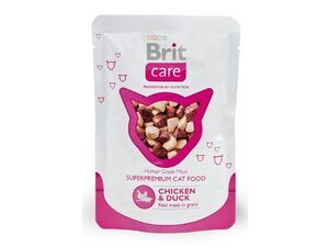 Brit Care Cat kapsa Chicken & Duck Pouch 80g