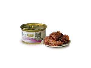 Brit Care Cat konz.tuňák & losos 80g