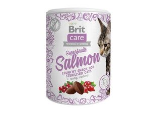 Brit Care Cat Snack Superfruits Salmon  100g