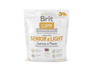 Brit Care Dog Grain-free Senior Light Salmon & Potato 1kg