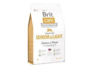 Brit Care Dog Grain-free Senior Light Salmon & Potato 3kg