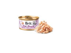 Brit Cat konz Brit Fish Dreams Chicken & Shrimps 80g
