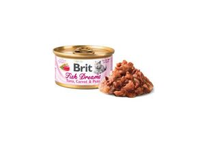 Brit Cat konz Brit Fish Dreams Tuna , Carrot & Pea 80g