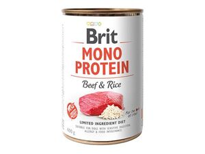 Brit Dog konz Mono Protein Beef & Brown Rice 400g