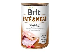 Brit Dog konz Paté & Meat Rabbit 400g