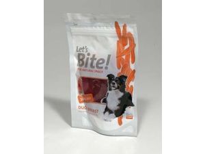 Brit pochoutka Care Let's Bite duck breast 80g