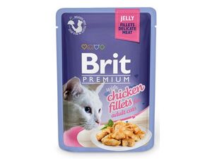 Brit Premium Cat D Fillets in Jelly with Chicken 85g