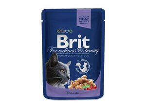 Brit Premium Cat kapsa with Cod Fish 100g