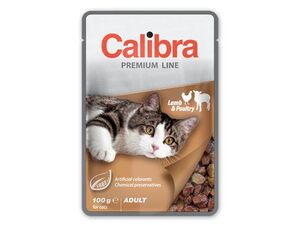 Calibra Cat  kapsa Premium Adult Lamb & Poultry 100g