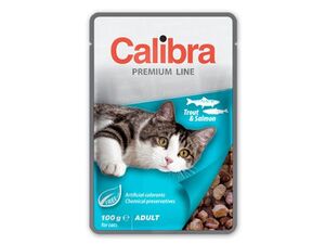 Calibra Cat  kapsa Premium Adult Trout & Salmon 100g