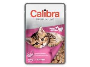 Calibra Cat  kapsa Premium Kitten Turkey & Chicken100g