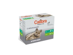 Calibra Cat  kapsa Premium Steril. multipack 12x100g