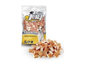 Calibra Joy Dog Mini Chicken & Cod Sandwich 70g NEW