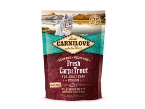 Carnilove Cat Fresh Carp & Trout Sterilised Adult 400g