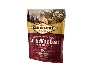 Carnilove Cat Lamb & Wild Boar Adult Sterilised 400g