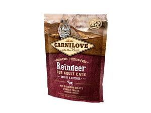 Carnilove Cat Reindeer for Adult Energy & Outdoor 400g