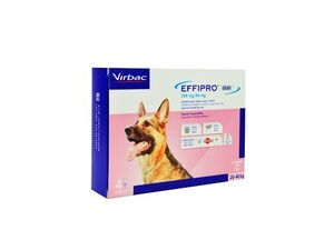 Effipro DUO Dog L (20-40kg) 268/80 mg, 4x2,68ml