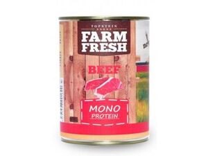 Farm Fresh Dog Monoprotein konzerva Beef 400g