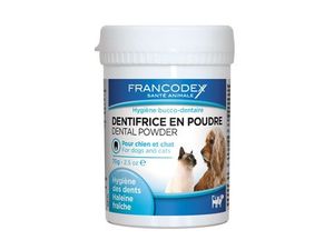 Francodex Pudr dentální pes, kočka 70g