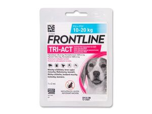 Frontline Tri-Act Spot on Dog M (10-20 kg) 1x2ml