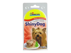 Gimborn  konz. ShinyDog kuře/hovězí 2x85g