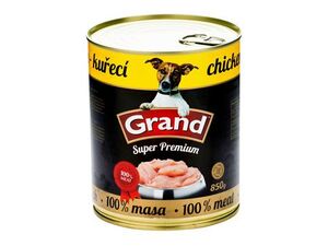 GRAND konzerva Superpremium pes drůbeží 850g