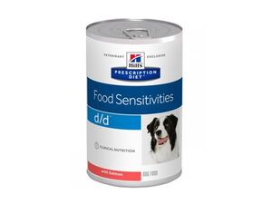Hill's Canine D/D konzerva Salmon & Rice 370g