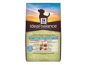 Hill's Canine Ideal Balance Puppy kuře a hnědá rýže 12kg