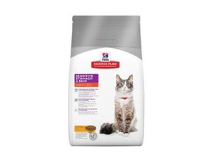 Hill's Feline Dry Sensitive Stomach s kuřetem 5kg