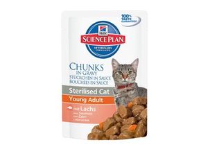 Hill's Feline kapsa Adult Young Sterilised Salmon 85g
