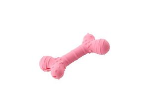 Hračka pes BUSTER Flex Bone, růžová 16cm
