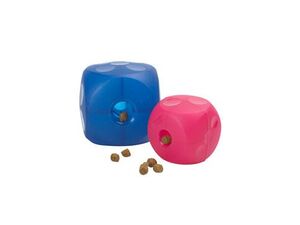 Hračka pes BUSTER Soft Mini Cube purpurová 10cm