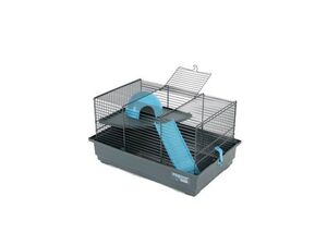 Klec myš INDOOR 40cm modrá s výbavou Zolux