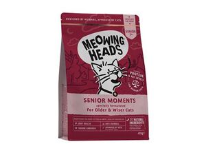 MEOWING HEADS Senior Moments NEW 450g