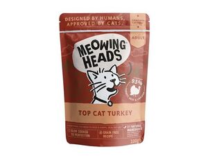 MEOWING HEADS Top Cat Turkey 100g